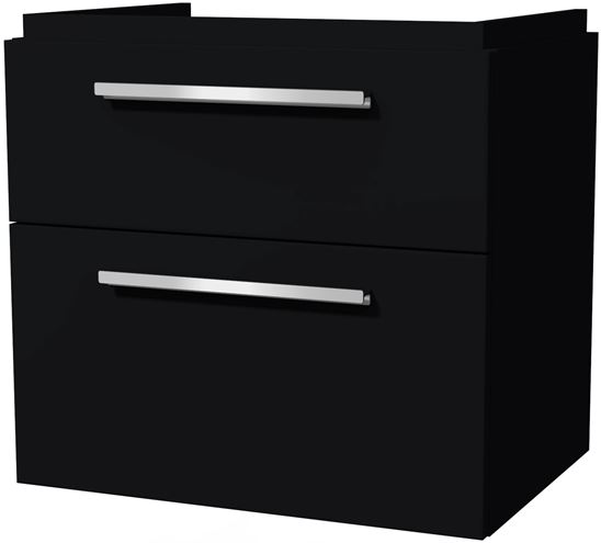 VILLEROY & BOCH VERITY DESIGN 2.0 skříňka pod umyvadlo 63,5x45x60 cm, 2 zásuvky, Black Matt B07500VC Obrázek - Hlavní obrázek