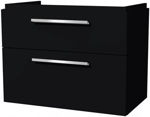 VILLEROY & BOCH VERITY DESIGN 2.0 skříňka pod umyvadlo 78,5x45x60 cm, 2 zásuvky, Black Matt