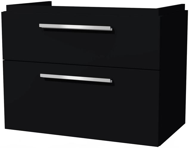 VILLEROY & BOCH VERITY DESIGN 2.0 skříňka pod umyvadlo 78,5x45x60 cm, 2 zásuvky, Black Matt B07400VC Obrázek - Hlavní obrázek