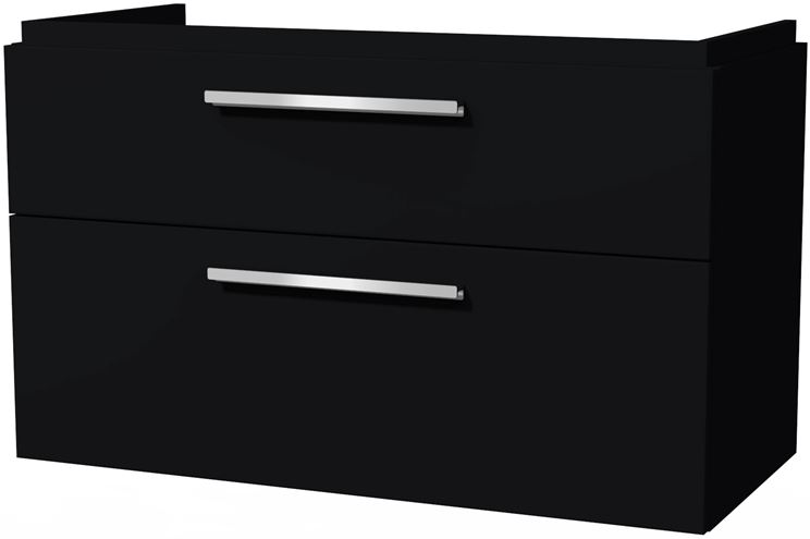 VILLEROY & BOCH VERITY DESIGN 2.0 skříňka pod umyvadlo 98,5x45x60 cm, 2 zásuvky, Black Matt B07300VC Obrázek - Hlavní obrázek