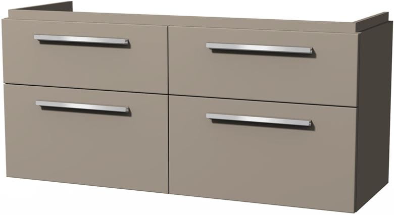 VILLEROY & BOCH VERITY DESIGN 2.0 skříňka pod dvojumyvadlo 128,5x45x60 cm, 4 zásuvky, Sandgrey Matt B07200VD Obrázek - Hlavní obrázek