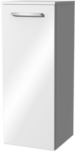 VILLEROY & BOCH VERITY DESIGN 2.0 nízká skříňka 35x34,3x88,8 cm, 1 dvířka, panty vlevo, Glossy White
