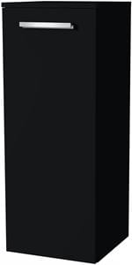 VILLEROY & BOCH VERITY DESIGN 2.0 nízká skříňka 35x34,3x88,8 cm, 1 dvířka, panty vlevo, Black Matt