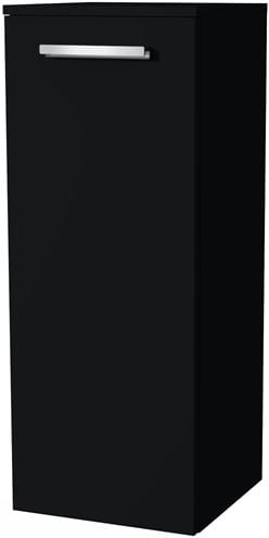 VILLEROY & BOCH VERITY DESIGN 2.0 nízká skříňka 35x34,3x88,8 cm, 1 dvířka, panty vlevo, Black Matt B08000VC Obrázek - Hlavní obrázek