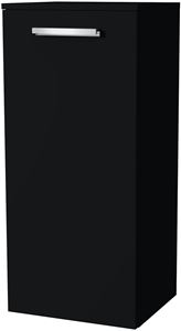 VILLEROY & BOCH VERITY DESIGN 2.0 nízká skříňka 40x34,3x88,8 cm, 1 dvířka, panty vlevo, Black Matt