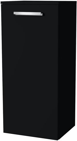 VILLEROY & BOCH VERITY DESIGN 2.0 nízká skříňka 40x34,3x88,8 cm, 1 dvířka, panty vlevo, Black Matt B08200VC Obrázek - Hlavní obrázek
