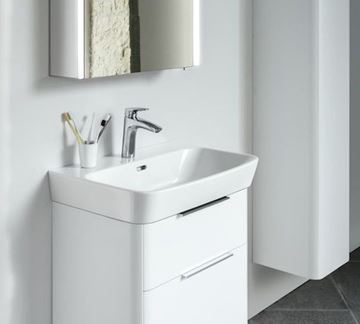LAUFEN LAURIN umyvadlová stojánková baterie, Eco+, chrom HF500704100000 Obrázek - fotka