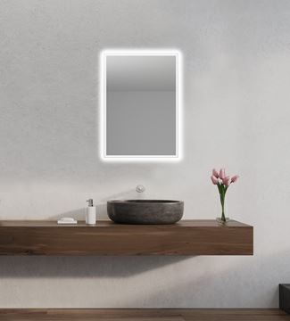 AMIRRO MOONLIGHT zrcadlo 50x70 cm, s osvětlením, reverzibilní 410-982 Obrázek - fotka