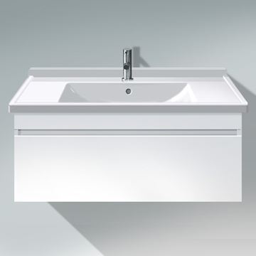 DURAVIT STARCK 3 umyvadlo 105 cm, s otvorem pro baterii a přepadem 0304100000 Obrázek - fotka