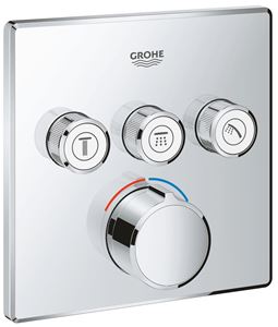 GROHE SMARTCONTROL podomítková baterie, pro 3 spotřebiče, Water Saving, chrom