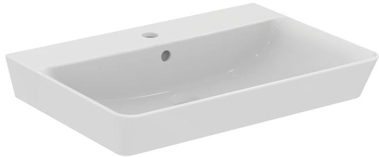 CONCEPT CUBE 2.0 umyvadlo 65 cm, s otvorem pro baterii a přepadem E074101 Obrázek - Hlavní obrázek