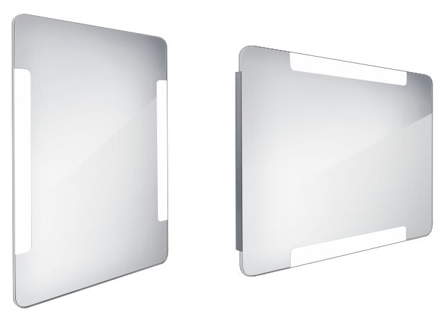 NIMCO ZP 18000 zrcadlo 60x80 cm, reverzibilní, s osvětlením ZP 18002 Obrázek - Hlavní obrázek