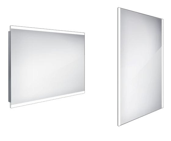 NIMCO ZP 12000 zrcadlo 100x70 cm, reverzibilní, s osvětlením ZP 12004 Obrázek - Hlavní obrázek