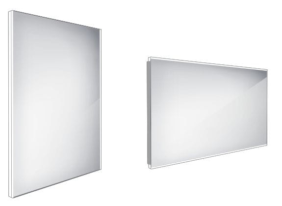 NIMCO ZP 9000 zrcadlo 60x80 cm, reverzibilní, s osvětlením ZP 9002 Obrázek - Hlavní obrázek