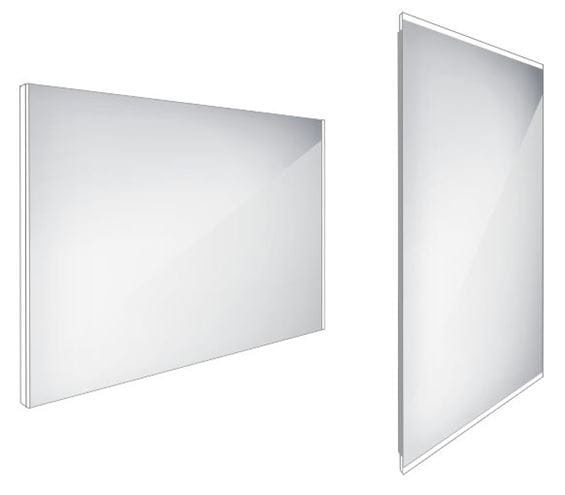 NIMCO ZP 9000 zrcadlo 100x70 cm, reverzibilní, s osvětlením ZP 9004 Obrázek - Hlavní obrázek