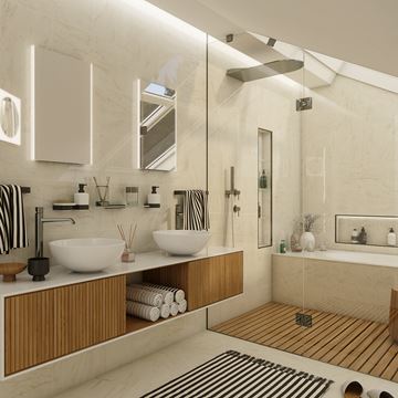 NIMCO ZP 9000 zrcadlo 100x70 cm, reverzibilní, s osvětlením ZP 9004 Obrázek - fotka