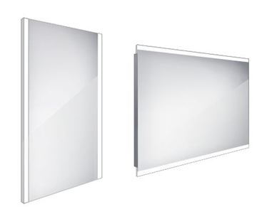 NIMCO ZP 11000 zrcadlo 40x60 cm, reverzibilní, s osvětlením