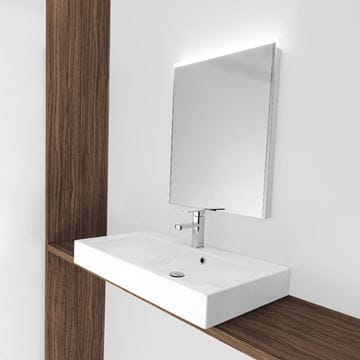 NIMCO ZP 8000 zrcadlo 90x60 cm, reverzibilní, s osvětlením ZP 8019 Obrázek - fotka