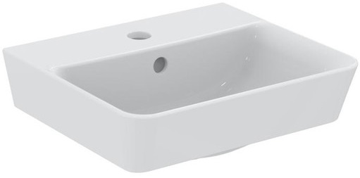 CONCEPT CUBE 2.0 umyvadlo 40 cm, s otvorem pro baterii a přepadem E076901 Obrázek - Hlavní obrázek
