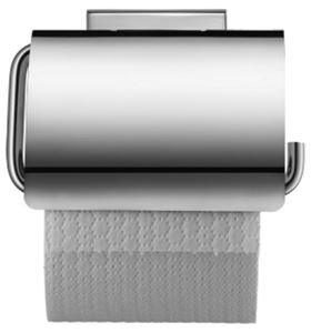 DURAVIT KARREE držák toaletního papíru s krytem, nástěnný, chrom