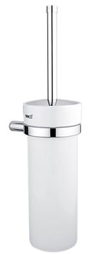 NIMCO BORMO WC štětka, nástěnná, keramika, bílá/chrom