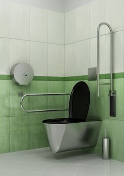 SANELA bezbariérové závěsné WC, nerez SLWN 11 Obrázek - fotka