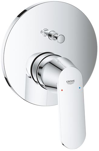 GROHE EUROSMART COSMOPOLITAN vanová podomítková baterie, s přepínačem, chrom 24045000 Obrázek - Hlavní obrázek