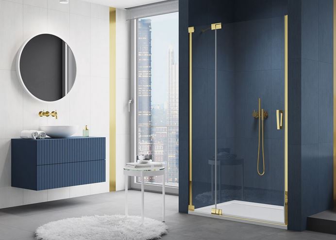 RONAL CADURA GOLD LINE nástěnný profil s magnetickým těsněním, zlatá V2.CA.12 Obrázek - fotka