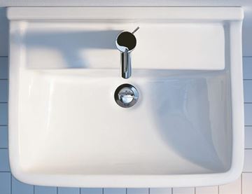 DURAVIT STARCK 3 umyvadlo 60 cm, s otvorem pro baterii a přepadem 0300600000 Obrázek - fotka