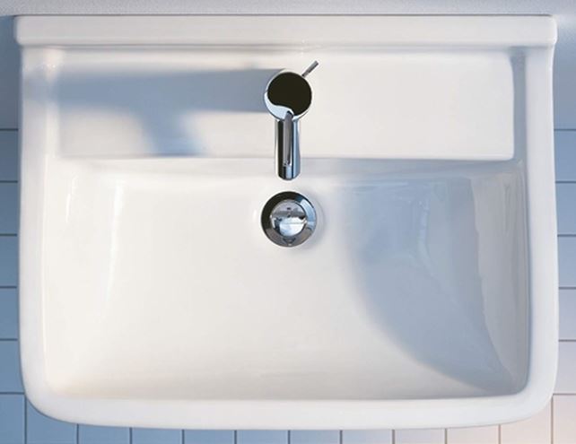 DURAVIT STARCK 3 umyvadlo 60 cm, s otvorem pro baterii a přepadem 0300600000 Obrázek - fotka