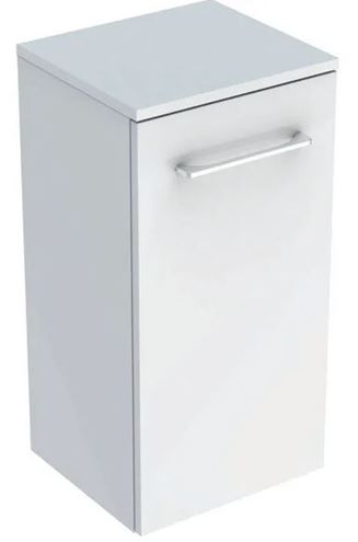 GEBERIT SELNOVA SQUARE nízká skříňka 33x29,7x65 cm, 1 dvířka, lesklá bílá 501.272.00.1 Obrázek - Hlavní obrázek