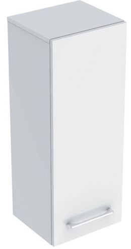 GEBERIT SELNOVA SQUARE nízká skříňka 33x29,7x85 cm, 1 dvířka, lesklá bílá 501.276.00.1 Obrázek - Hlavní obrázek