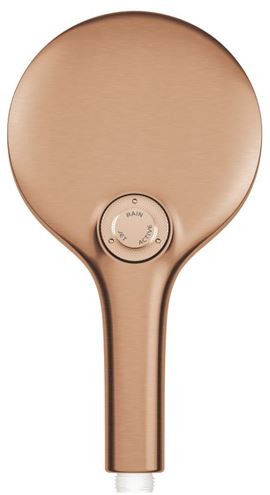 GROHE RAINSHOWER SMARTACTIVE 130 ruční sprcha pr. 130 mm, 3 proudy, Water Saving, kartáčovaný warm sunset 26574DL0 Obrázek - fotka