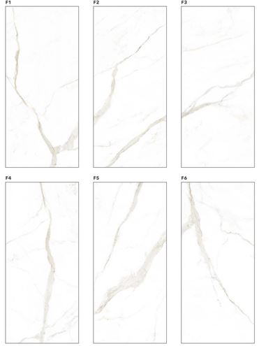 LAMINAM RE_STILE dlažba 120x270cm, velkoformátová, lesk, calacatta RESFL00037 Obrázek - fotka