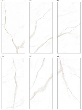 LAMINAM RE_STILE dlažba 120x270cm, velkoformátová, lesk, calacatta RESFL00037 Obrázek - fotka