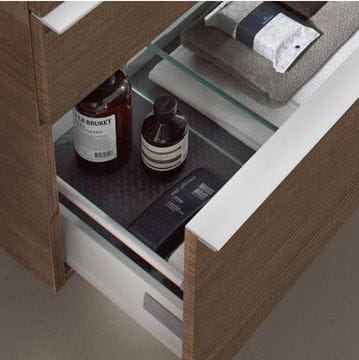 VILLEROY & BOCH VENTICELLO skříňka pod umyvadlo 60,3x50,2x59 cm, 2 zásuvky, Glossy White A92401DH Obrázek - fotka