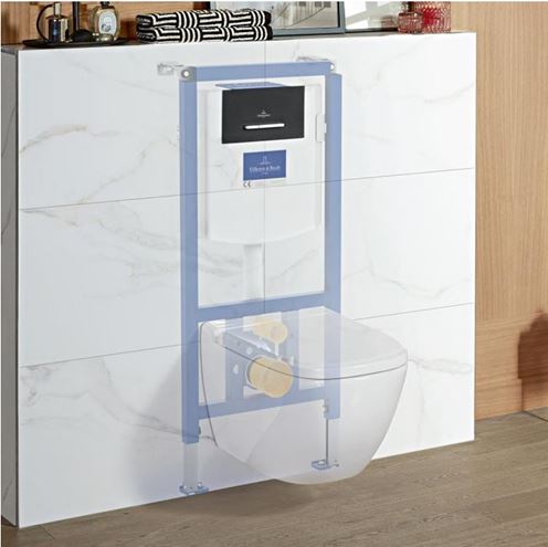 VILLEROY & BOCH VICONNECT montážní prvek pro WC 112 cm, se splachovací nádržkou 92246100 Obrázek - fotka