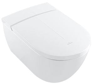 VILLEROY & BOCH VICLEAN sprchovací WC s bidetovým sedátkem, SoftClosing, DirectFlush, CeramicPlus, alpská bílá