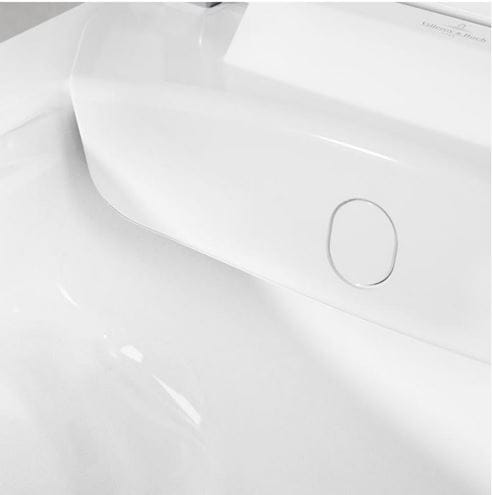 VILLEROY & BOCH VICLEAN sprchovací WC s bidetovým sedátkem, SoftClosing, DirectFlush, CeramicPlus, alpská bílá V0E100R1 Obrázek - fotka
