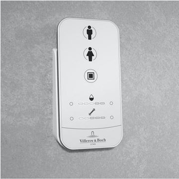 VILLEROY & BOCH VICLEAN sprchovací WC s bidetovým sedátkem, SoftClosing, DirectFlush, CeramicPlus, alpská bílá V0E100R1 Obrázek - fotka