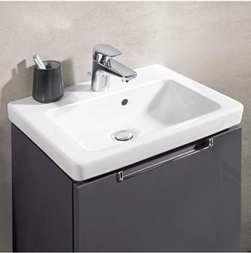 VILLEROY & BOCH SUBWAY 2.0 umyvadlo 50 cm, s otvorem pro baterii a přepadem 7315F001 Obrázek - fotka
