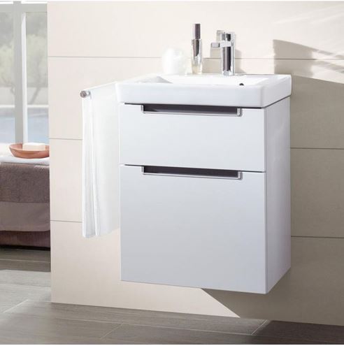 VILLEROY & BOCH SUBWAY 2.0 umyvadlo 50 cm, s otvorem pro baterii a přepadem 7315F001 Obrázek - fotka
