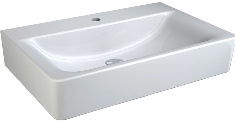 IDEAL STANDARD CONNECT CUBE umyvadlo 60 cm, s otvorem pro baterii, bez přepadu E810301 Obrázek - Hlavní obrázek
