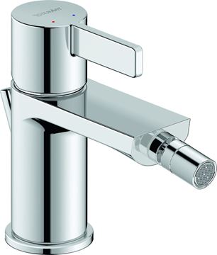 DURAVIT D-NEO bidetová stojánková baterie, s odtokovou soupravou, chrom DE2400001010 Obrázek - fotka