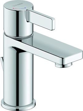 DURAVIT D-NEO umyvadlová stojánková baterie, s odtokovou soupravou, FreshStart, chrom