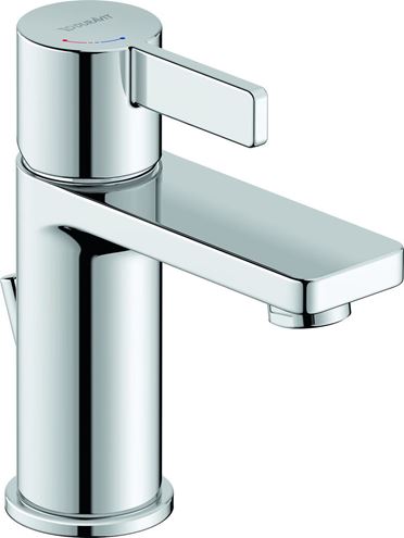 DURAVIT D-NEO umyvadlová stojánková baterie, s odtokovou soupravou, FreshStart, chrom DE1011001010 Obrázek - Hlavní obrázek