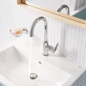 GROHE ESSENTIALS mýdlenka bez držáku, sklo 40368001 Obrázek - fotka
