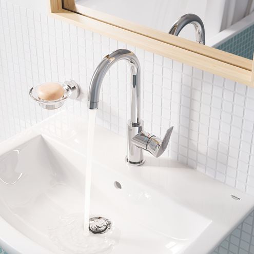 GROHE ESSENTIALS mýdlenka bez držáku, sklo 40368001 Obrázek - fotka