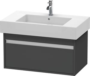 DURAVIT KETHO skříňka pod umyvadlo 80x45,5x41 cm, 1 zásuvka, Graphit matt