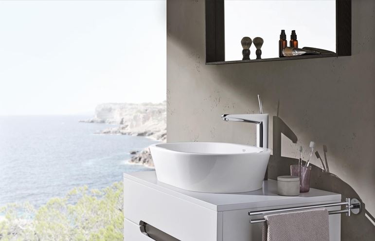 GROHE EURODISC JOY umyvadlová stojánková baterie, chrom 23428000 Obrázek - fotka